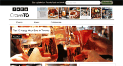 Desktop Screenshot of craveto.com